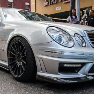 W211 Carbon Side Skirt Extensions