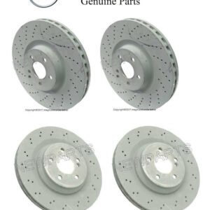 Drilled OE Mercedes Rotors (F&R)