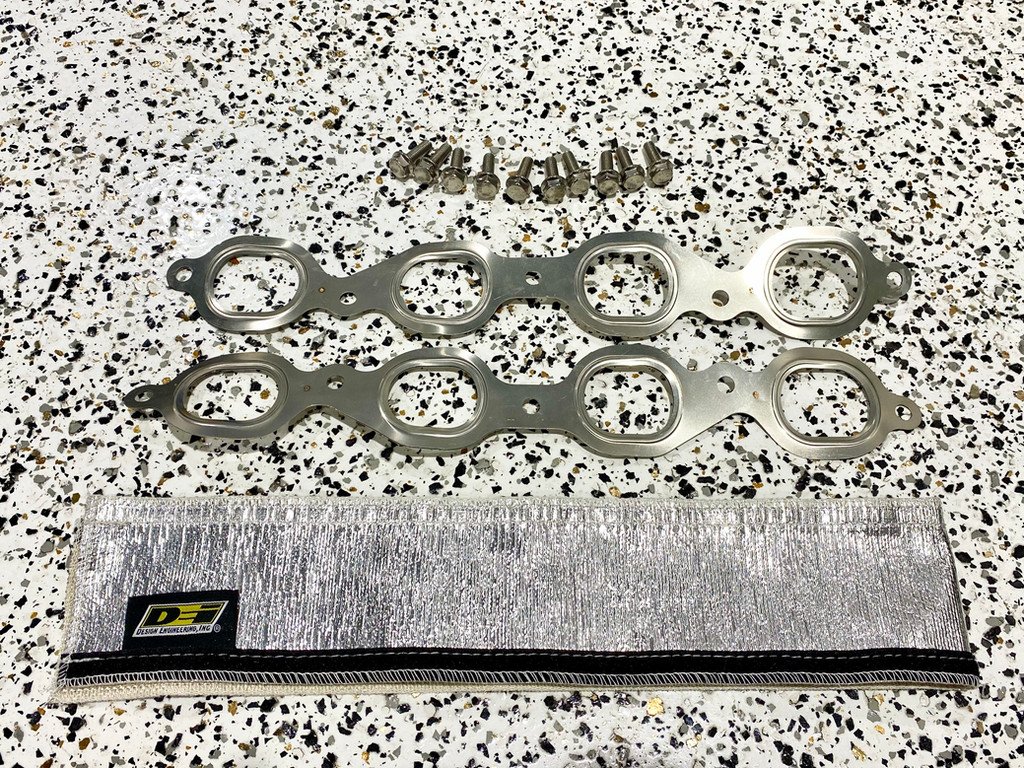 Fabtech 2020+ C8 Headers Black Thermal Coated - Image 10