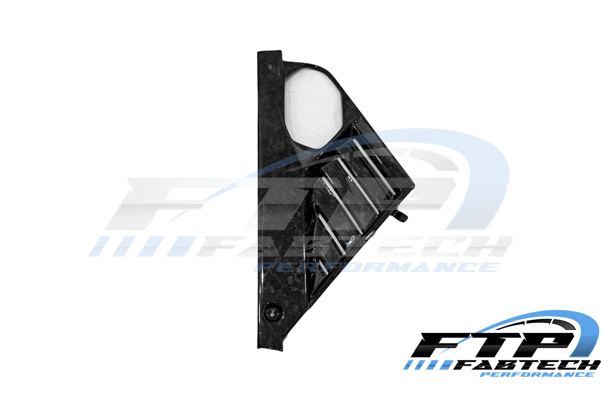 Fabtech C8 Corvette Gloss Forged Carbon Mid Covers - Image 5