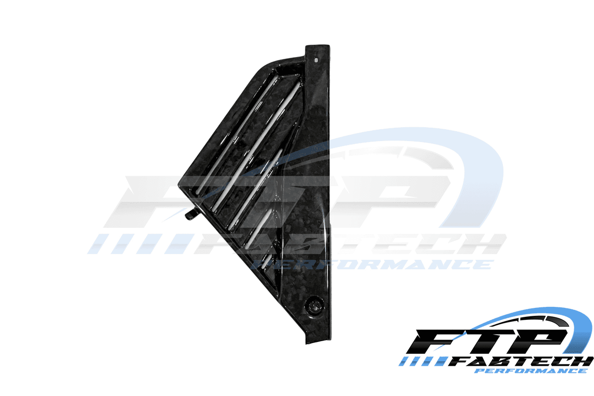 Fabtech C8 Corvette Gloss Forged Carbon Mid Covers - Image 3