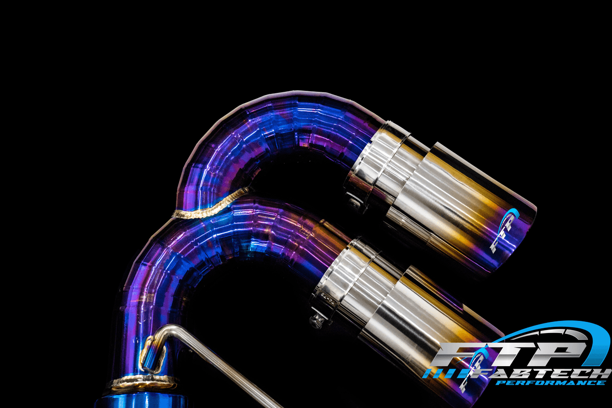 Fabtech C8 Corvette Titanium Exhaust “Ti Blue” - Image 13