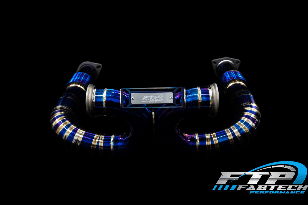 Fabtech C8 Corvette Titanium Exhaust “Ti Blue” - Image 5